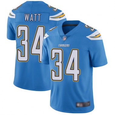Los Angeles Chargers NFL Football Derek Watt Electric Blue Jersey Youth Limited 34 Alternate Vapor Untouchable